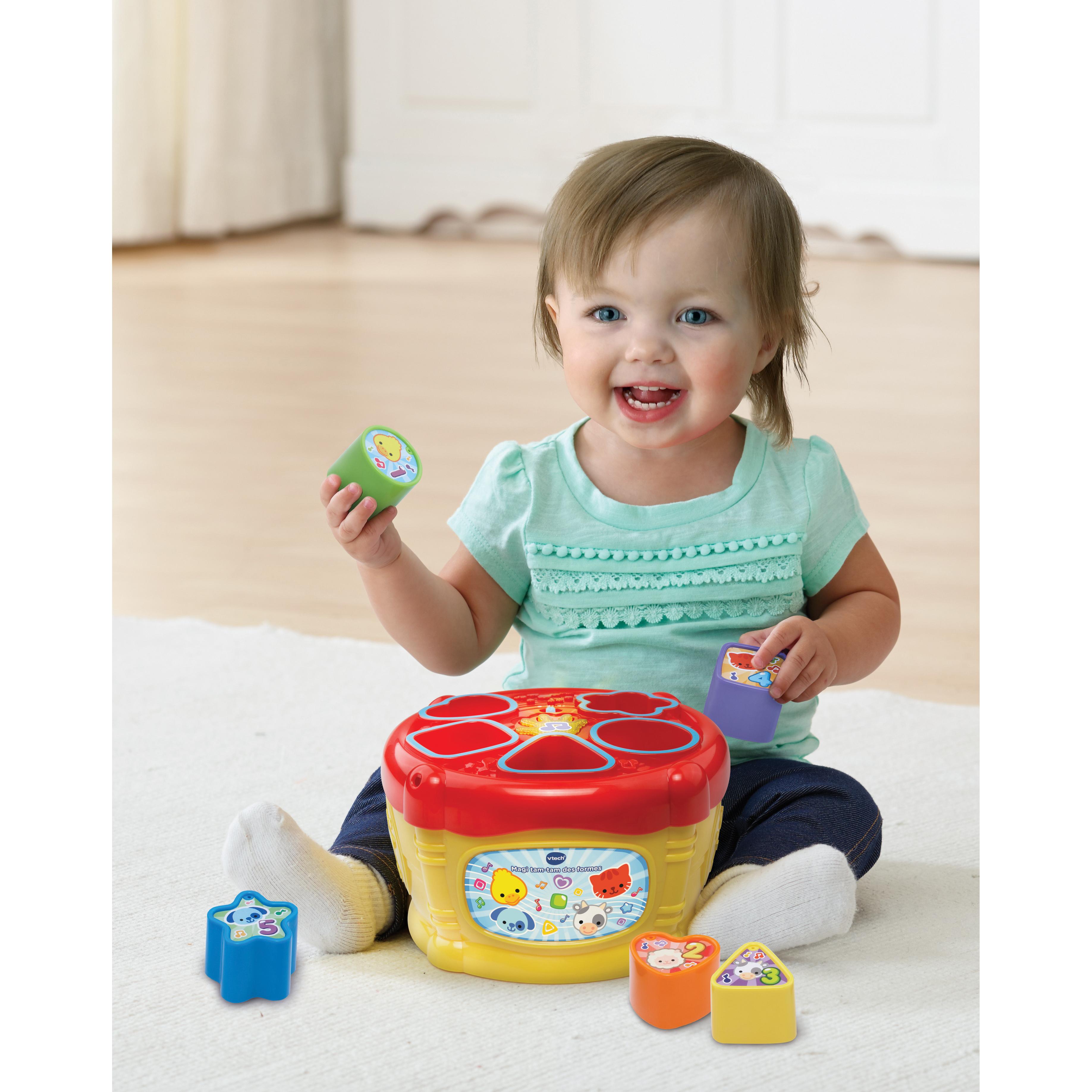 Voir la diapositive 4 : VTECH Boîte à formes - Magi Tam Tam des formes