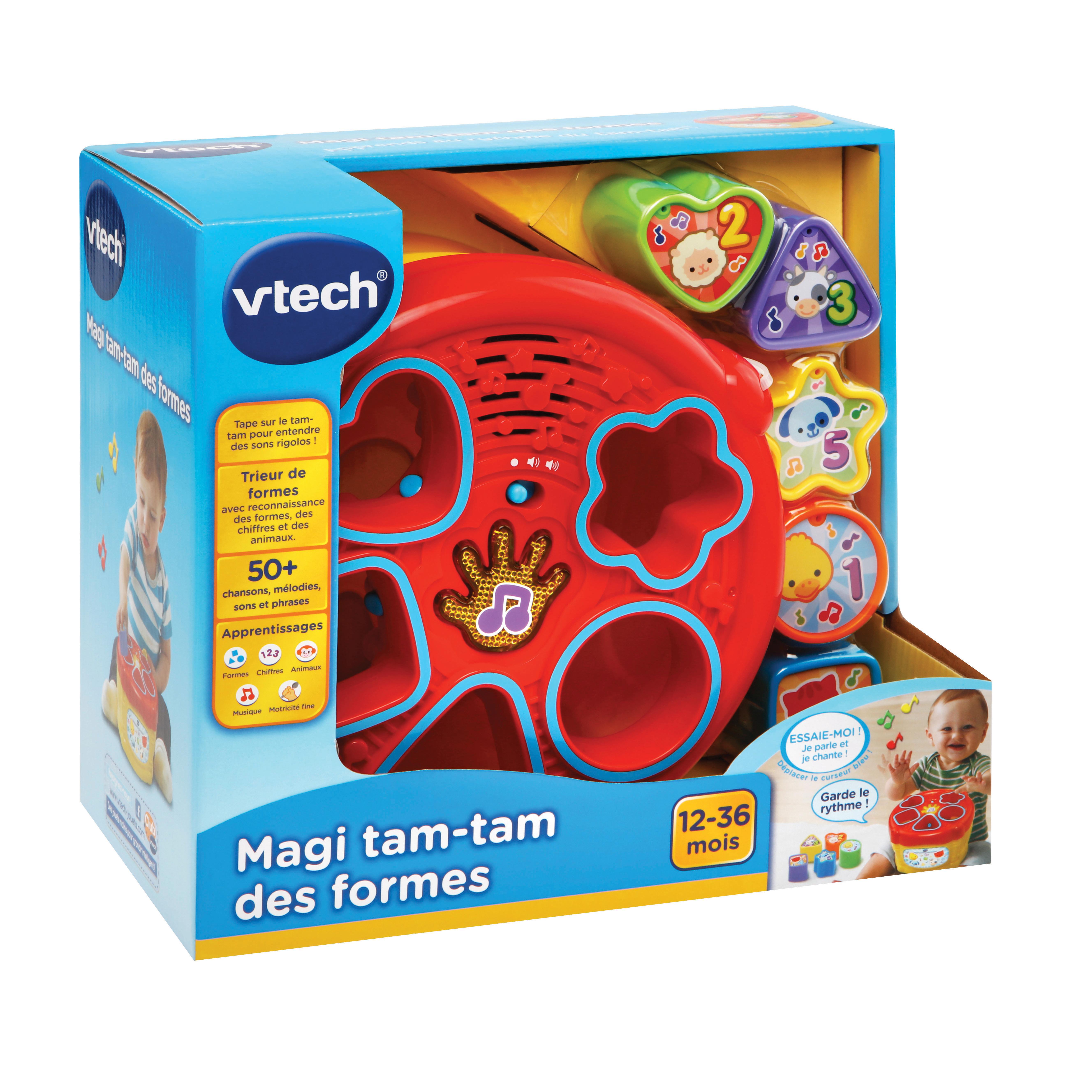 Voir la diapositive 5 : VTECH Boîte à formes - Magi Tam Tam des formes