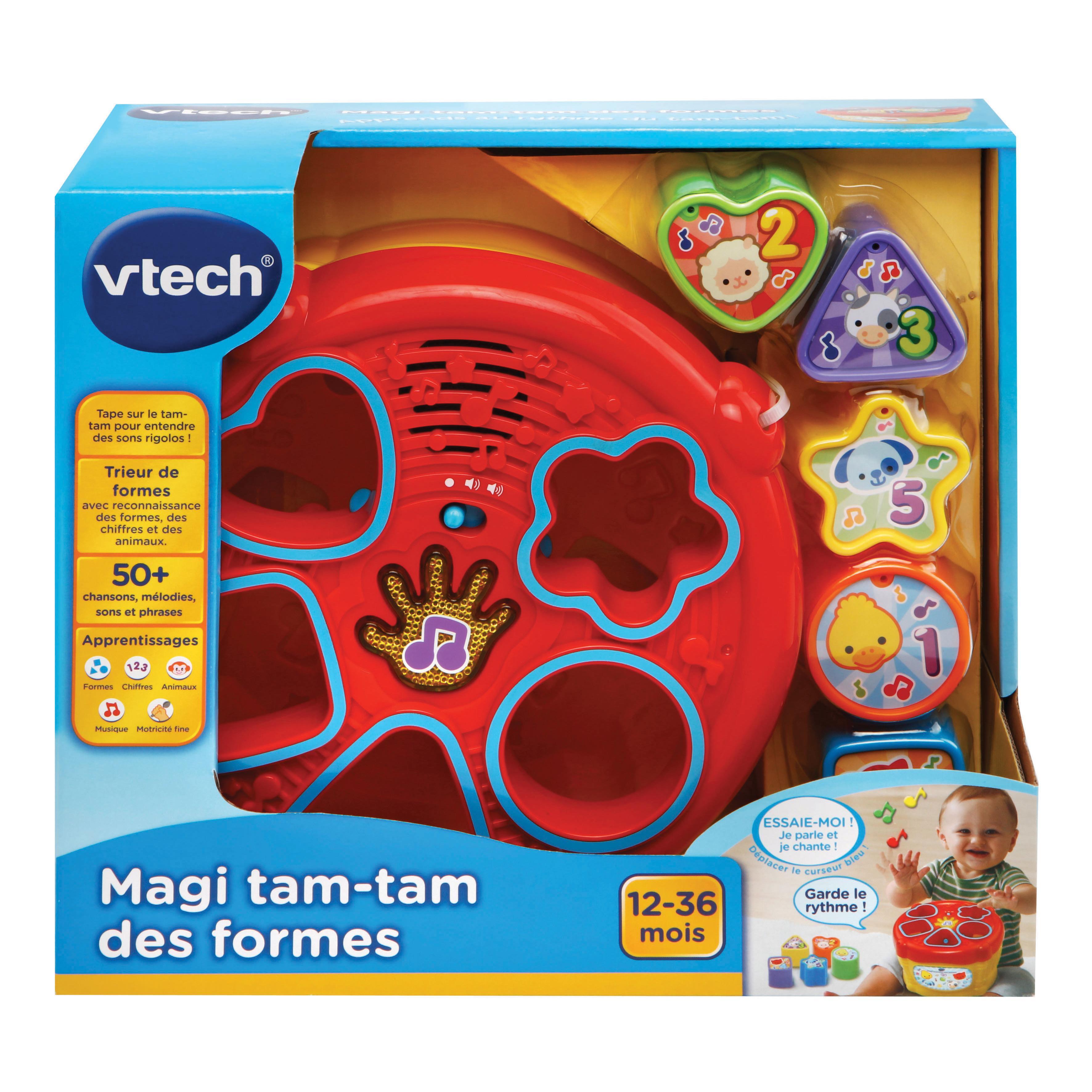 Voir la diapositive 6 : VTECH Boîte à formes - Magi Tam Tam des formes