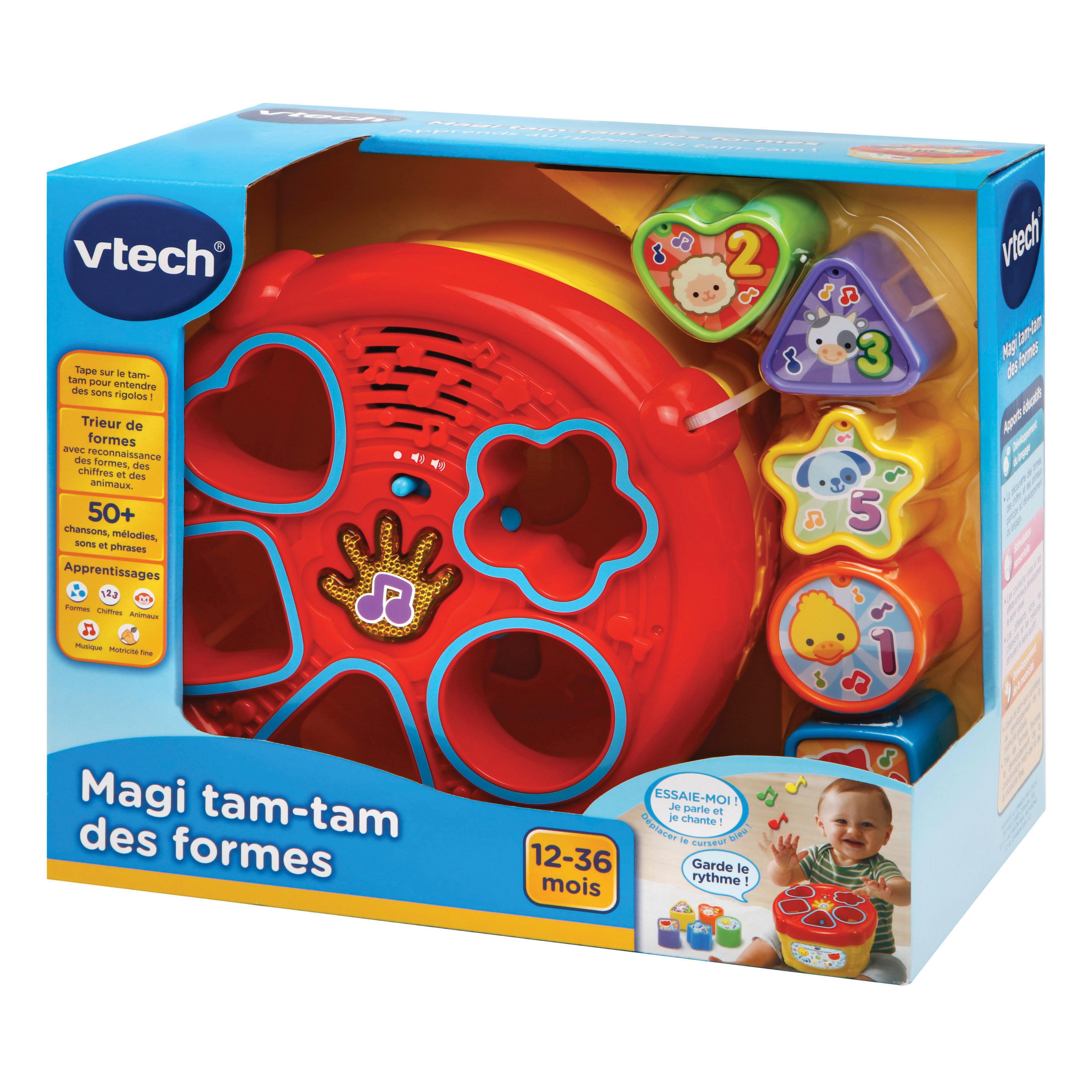 Voir la diapositive 7 : VTECH Boîte à formes - Magi Tam Tam des formes