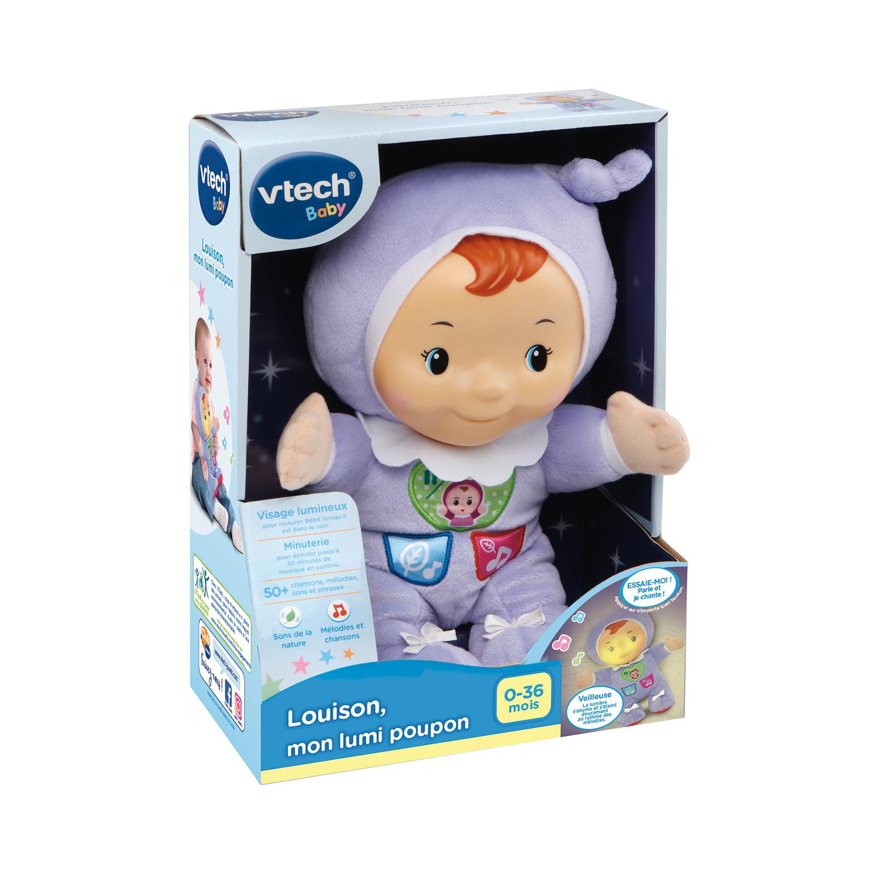 Voir la diapositive 3 : VTECH Poupon Louison Lumi