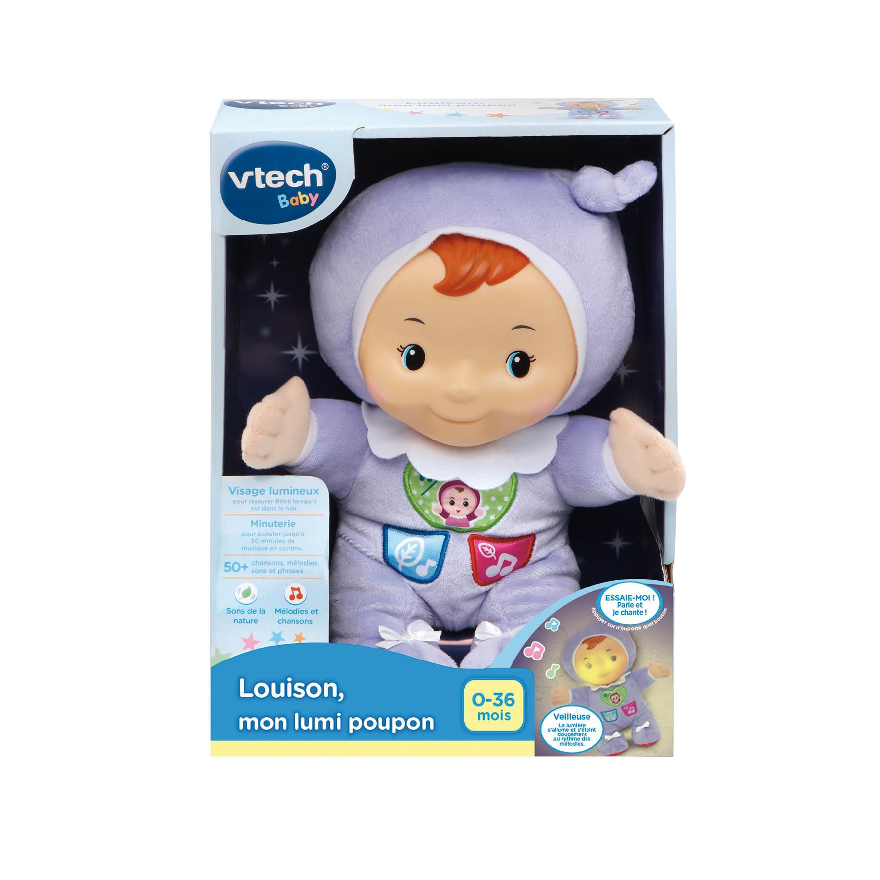 Voir la diapositive 4 : VTECH Poupon Louison Lumi