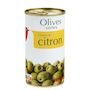 Voir la diapositive 3 : AUCHAN Olives vertes à la farce de citron 150g