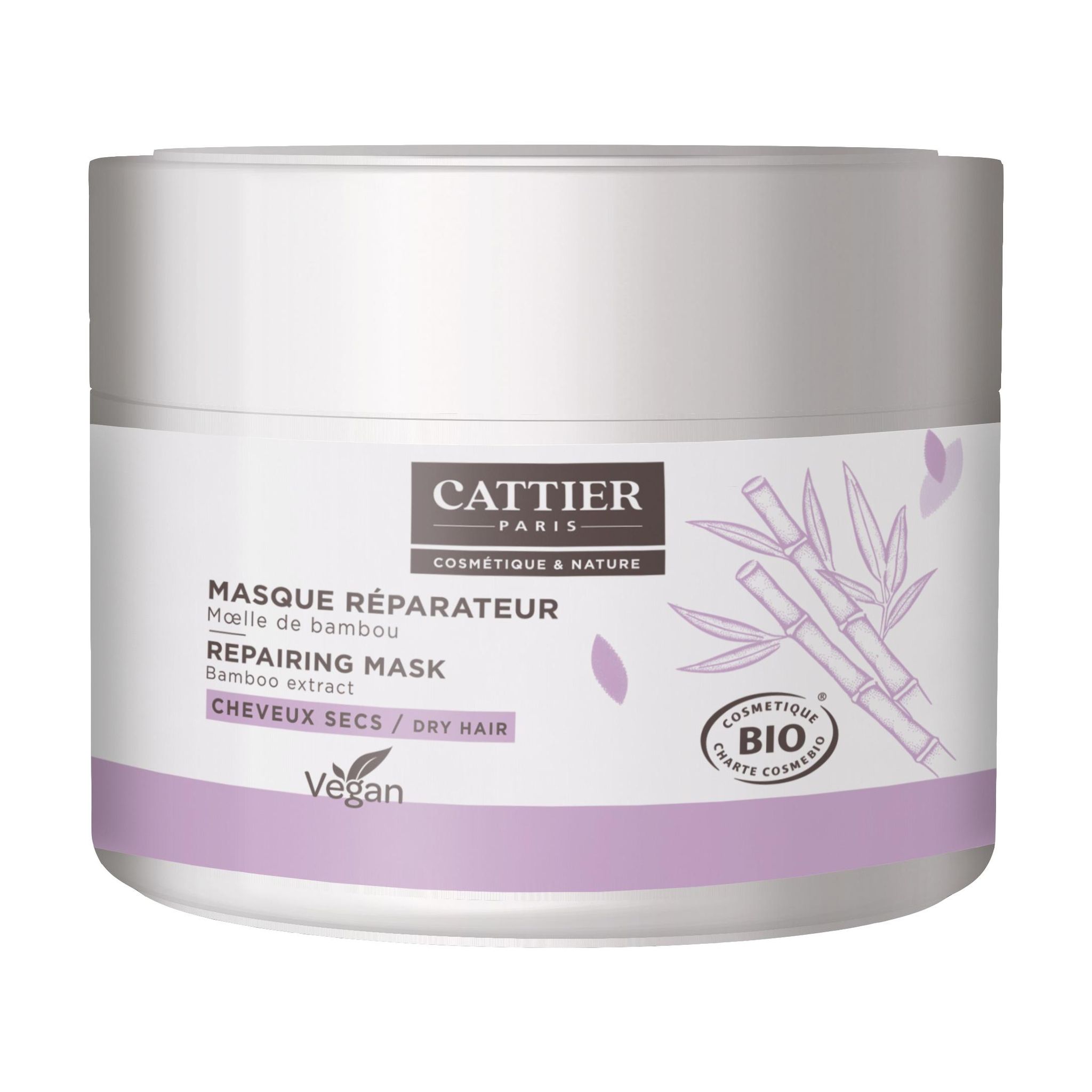 CATTIER Masque réparateur cheveux secs bio 200ml