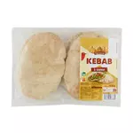 AUCHAN Pain Kebab à garnir 6 pièces 400g
