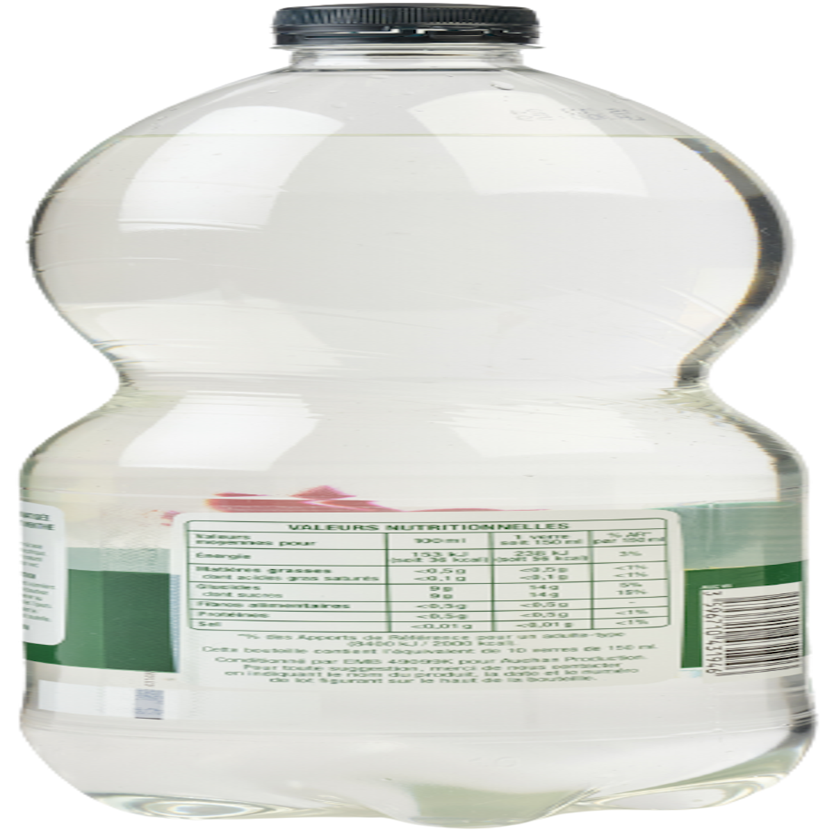 AUCHAN Soda saveur mojito sans alcool 1,5l