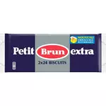 LU Petit Brun Extra biscuits sachets fraîcheur 2x24 biscuits 300g