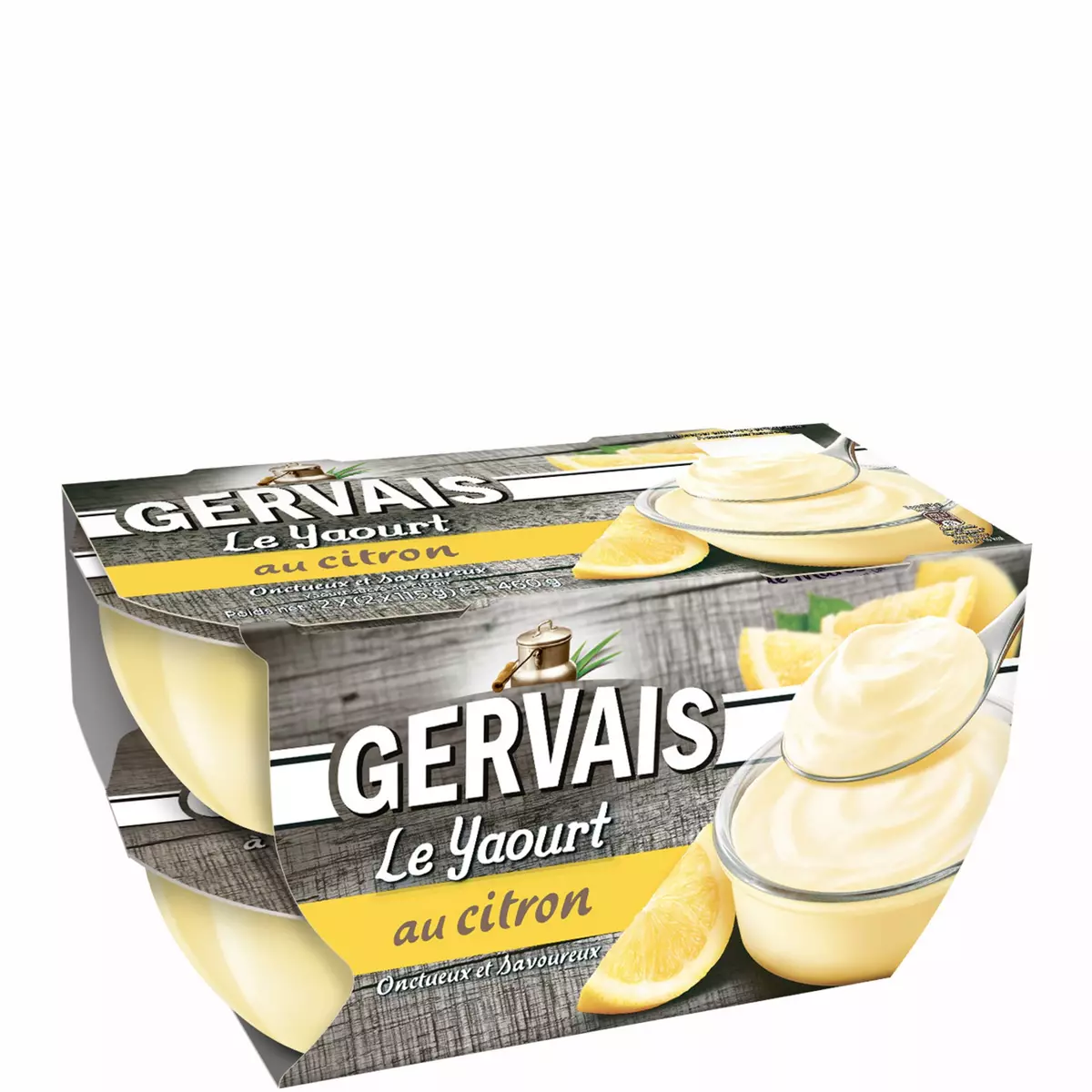 GERVAIS Fromage blanc au citron 5x115g