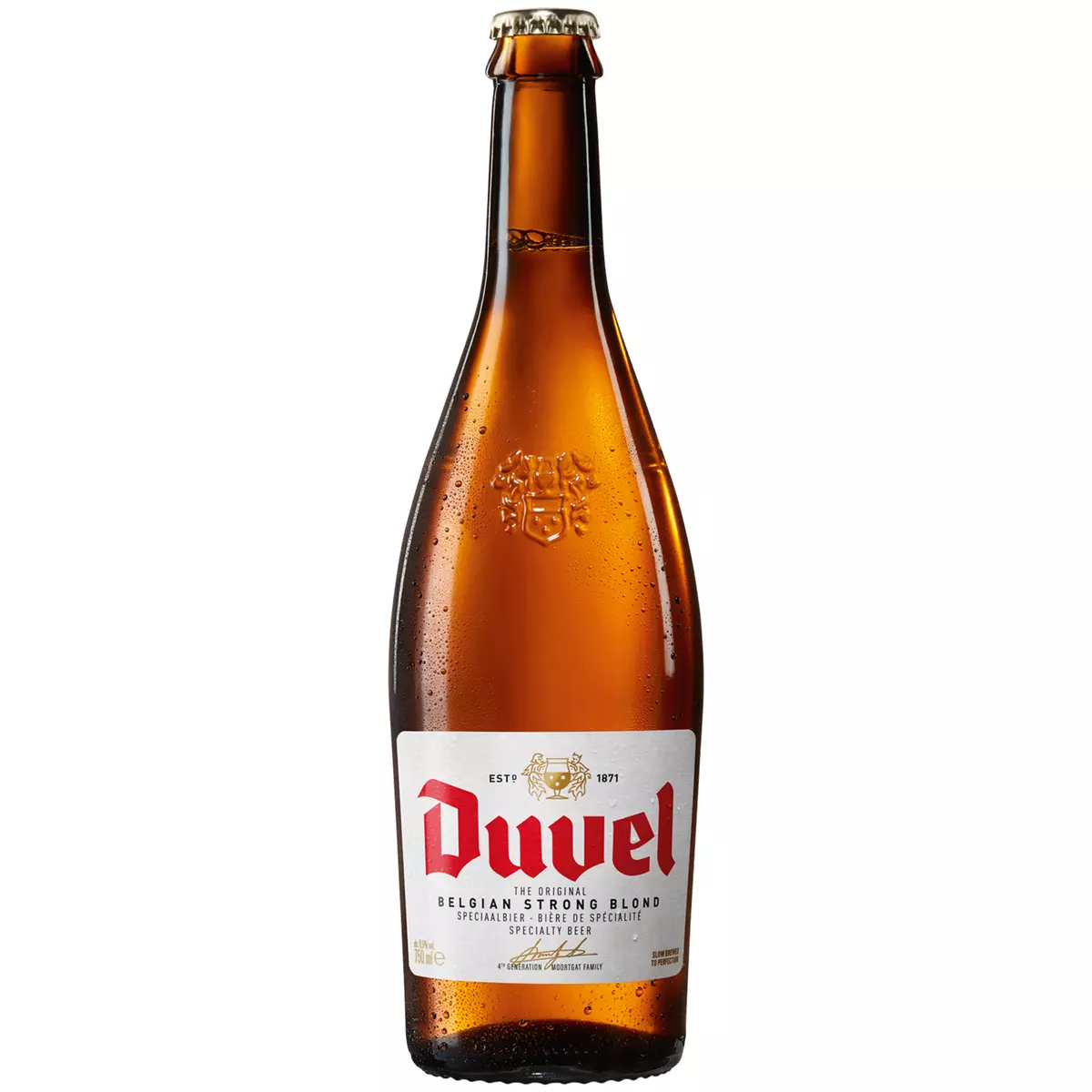 DUVEL Bière blonde belge 8,5% 75cl