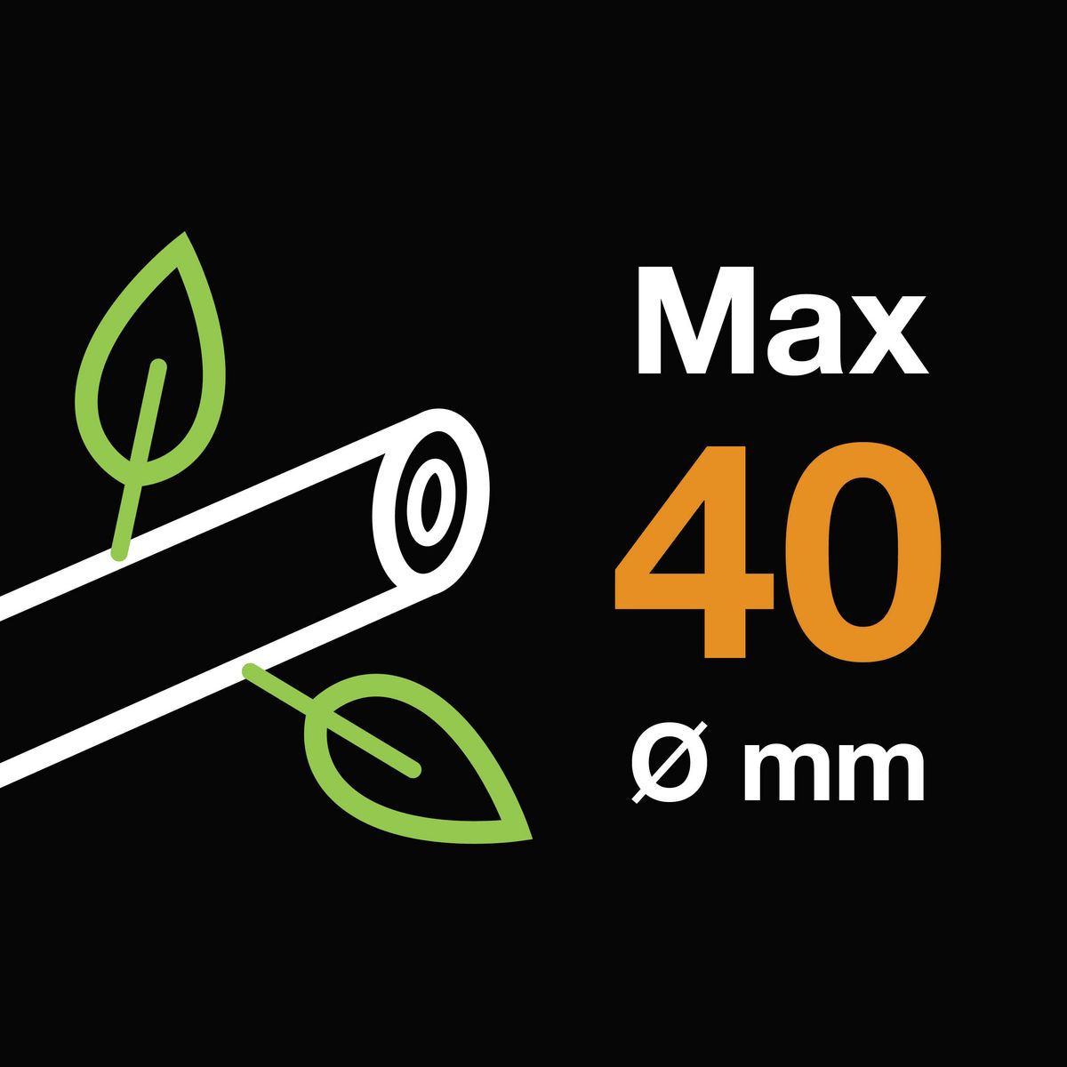 FISKARS Coupe-branches à lame franche - 80 cm - SINGLESTEP