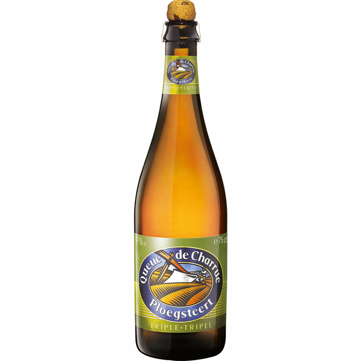 QUEUE DE CHARRUE Bière blonde triple 9% 75cl