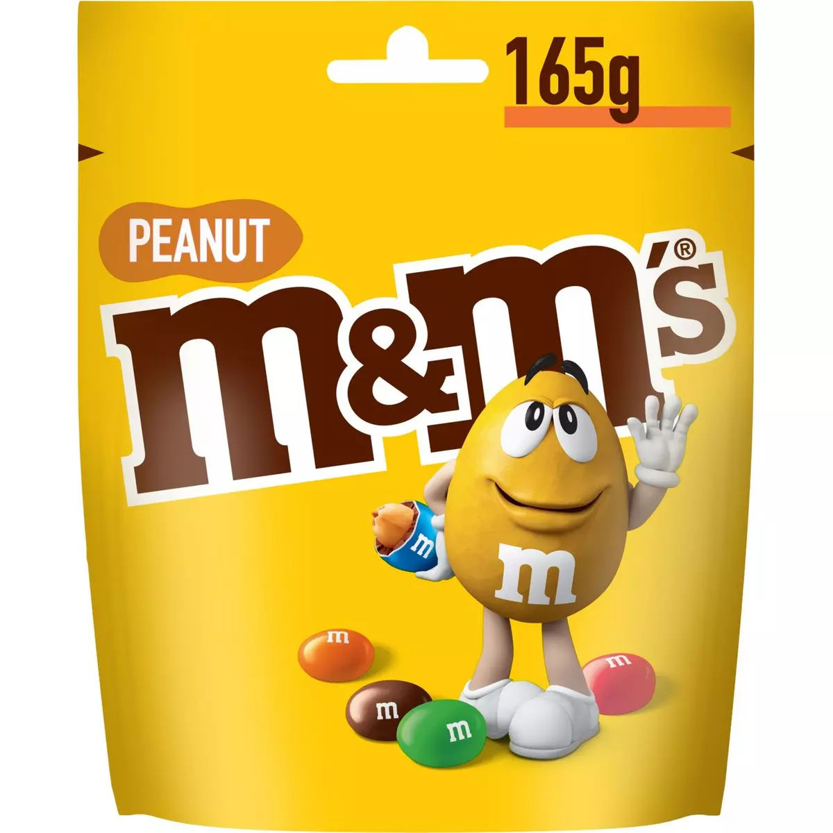 M&M'S Bonbons à la cacahuète enrobés de chocolat 165g