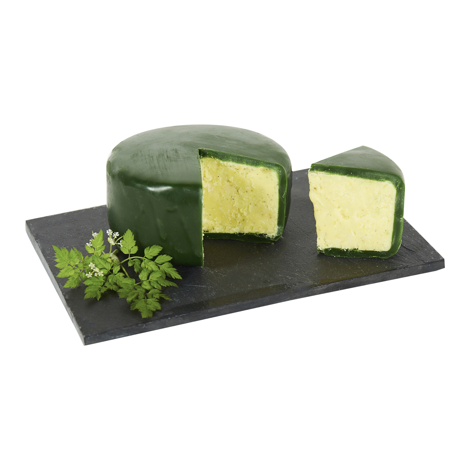 Voir la diapositive 4 : SNOWDONIA CHEESE Cheddar mature ail et fines herbes 200g