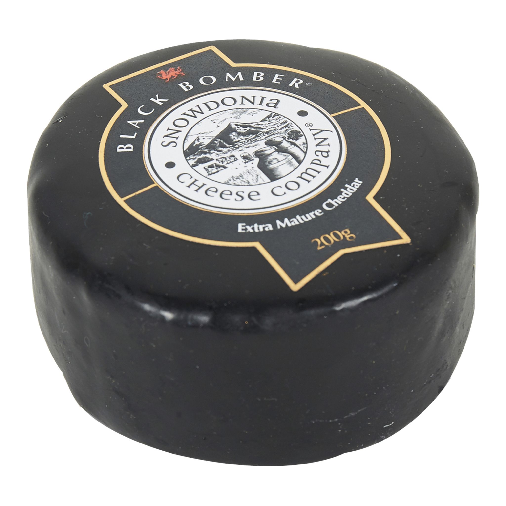 Voir la diapositive 2 : Black Bomber Cheddar 200g