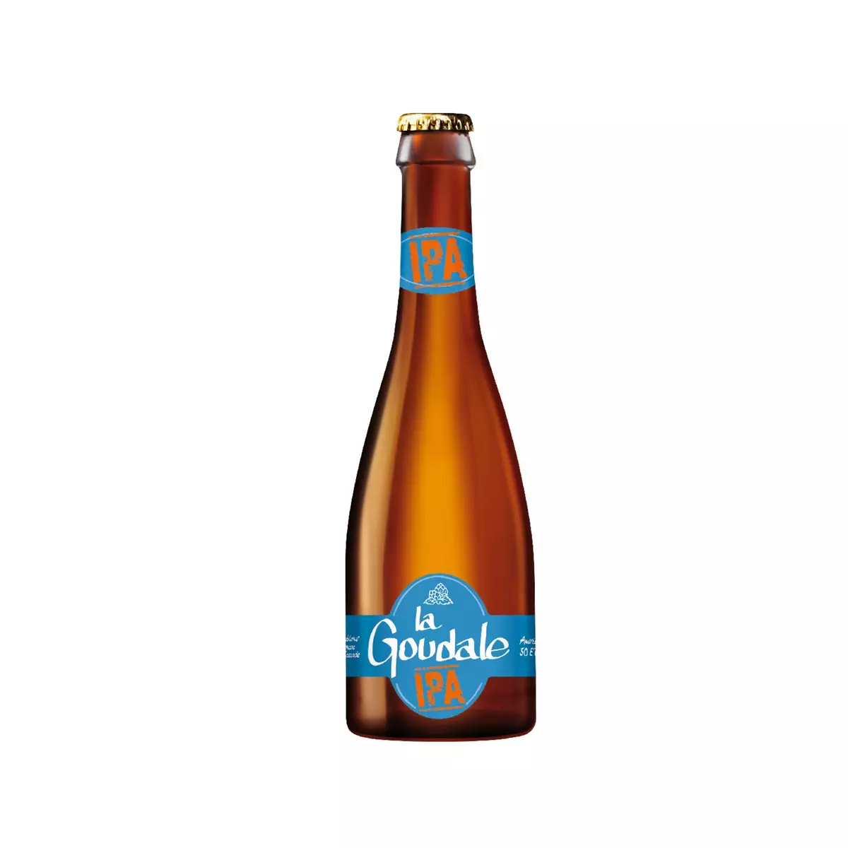 LA GOUDALE Bière blonde IPA 7,2% bouteille 33cl