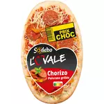 SODEBO L'Ovale Pizza aux chorizo et poivrons grillés 200g