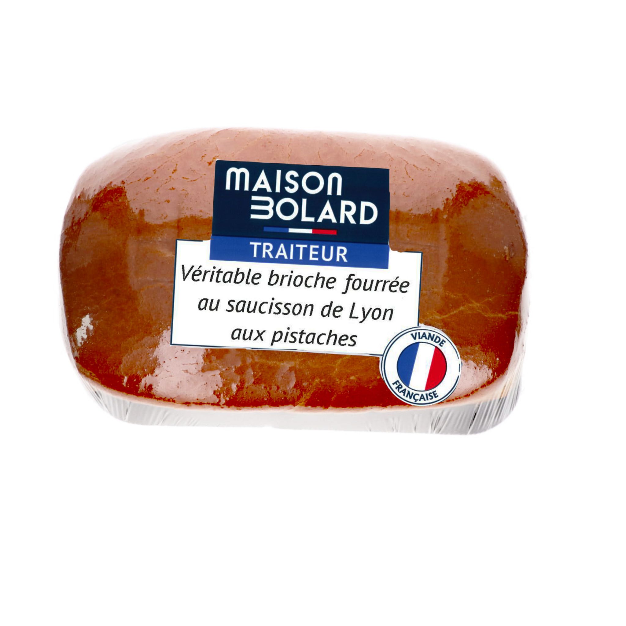 MICHEL BOLARD Brioche fourrée au saucisson pistache 400g