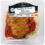 LECHEF Escalope de dinde Milanaise et spaghetti sauce tomate 1 portion 300g