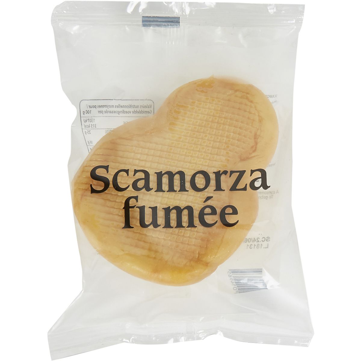 Scamorza fromage fumé au bois de hêtre traditionnelle 250g