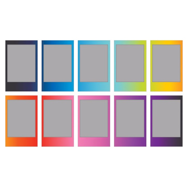 Voir la diapositive 2 : FUJIFILM Papier photo instantané - Films Instax Mini - Rainbow - 10 feuilles