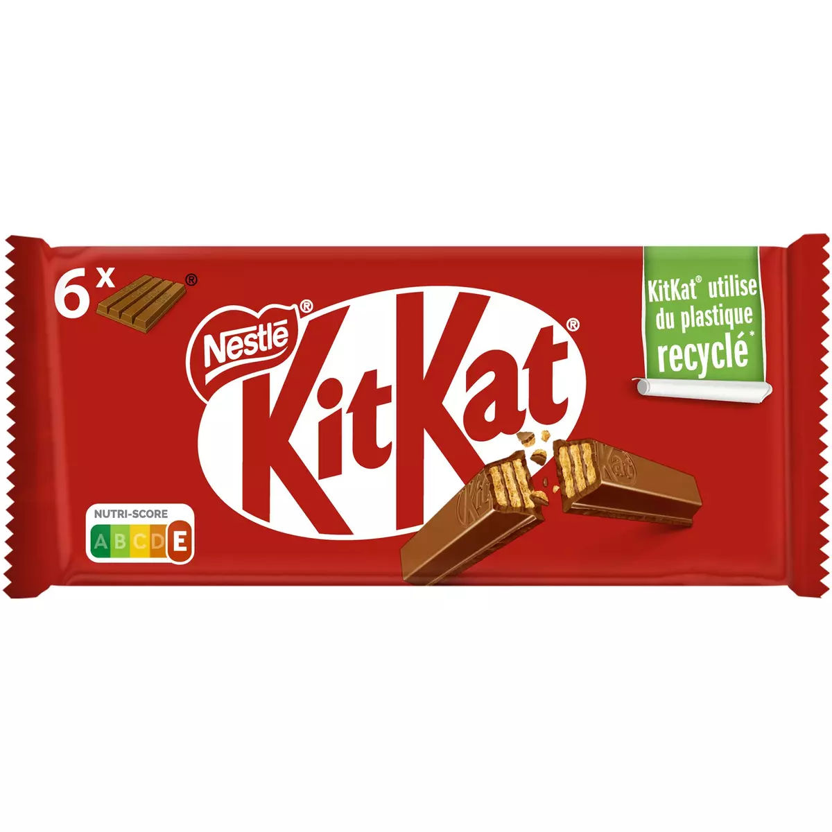 KIT KAT Barres chocolatées 6 barres 249g