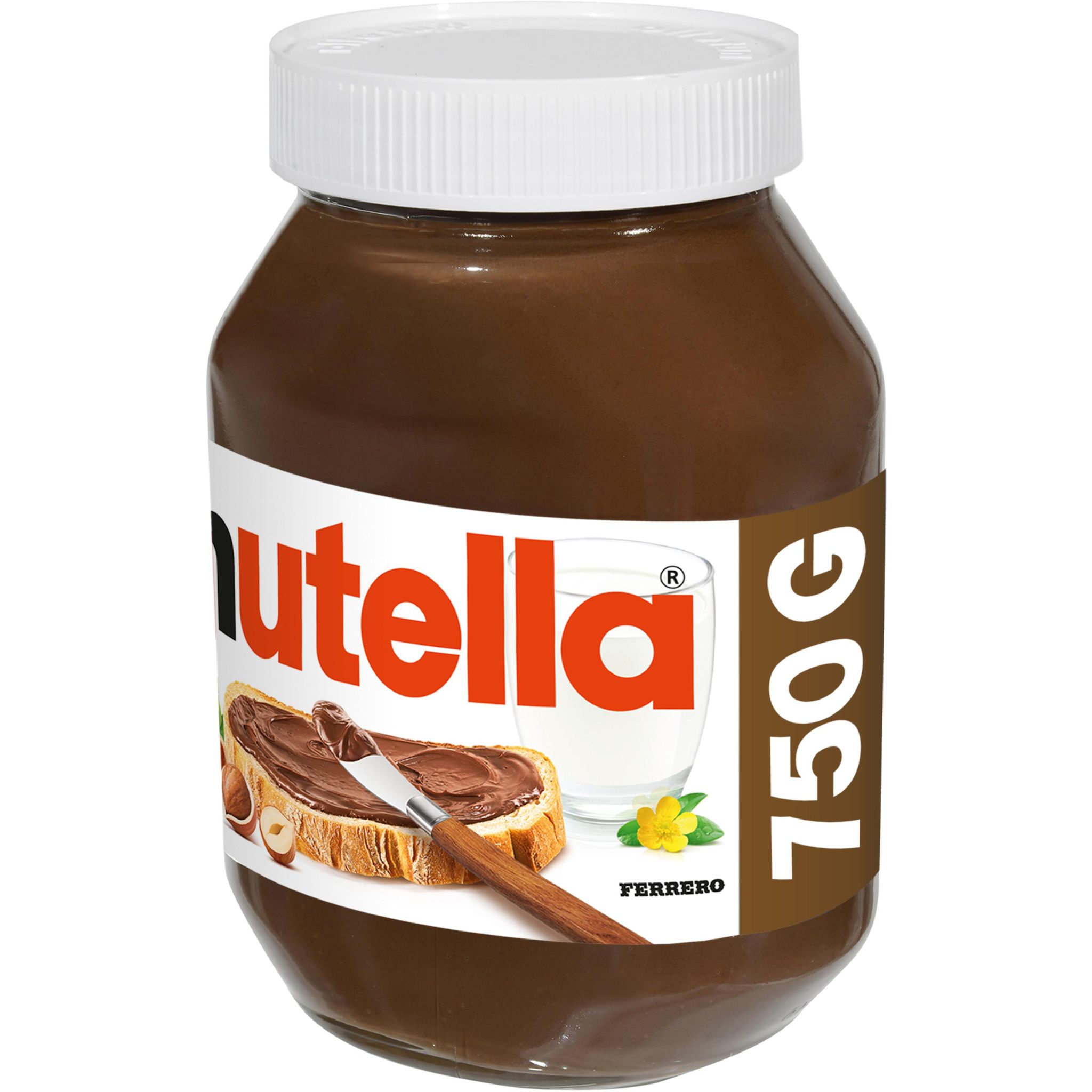 Voir la diapositive 2 : NUTELLA Pâte à tartiner aux noisettes 750g