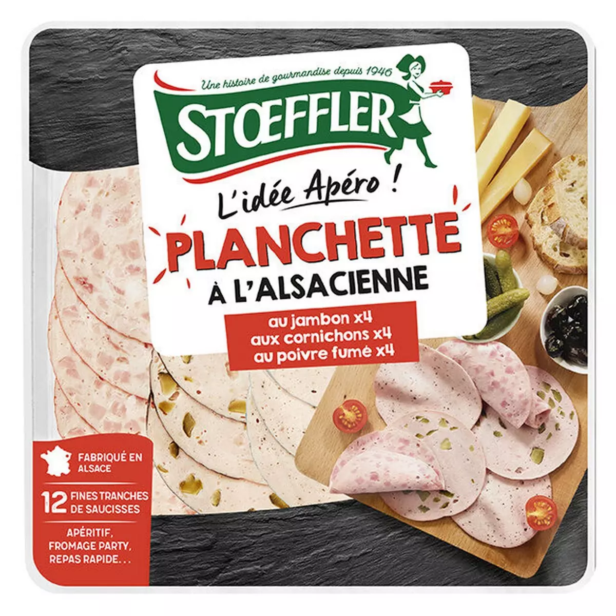 STOEFFLER La planchette Alsacienne 2 portions 150g