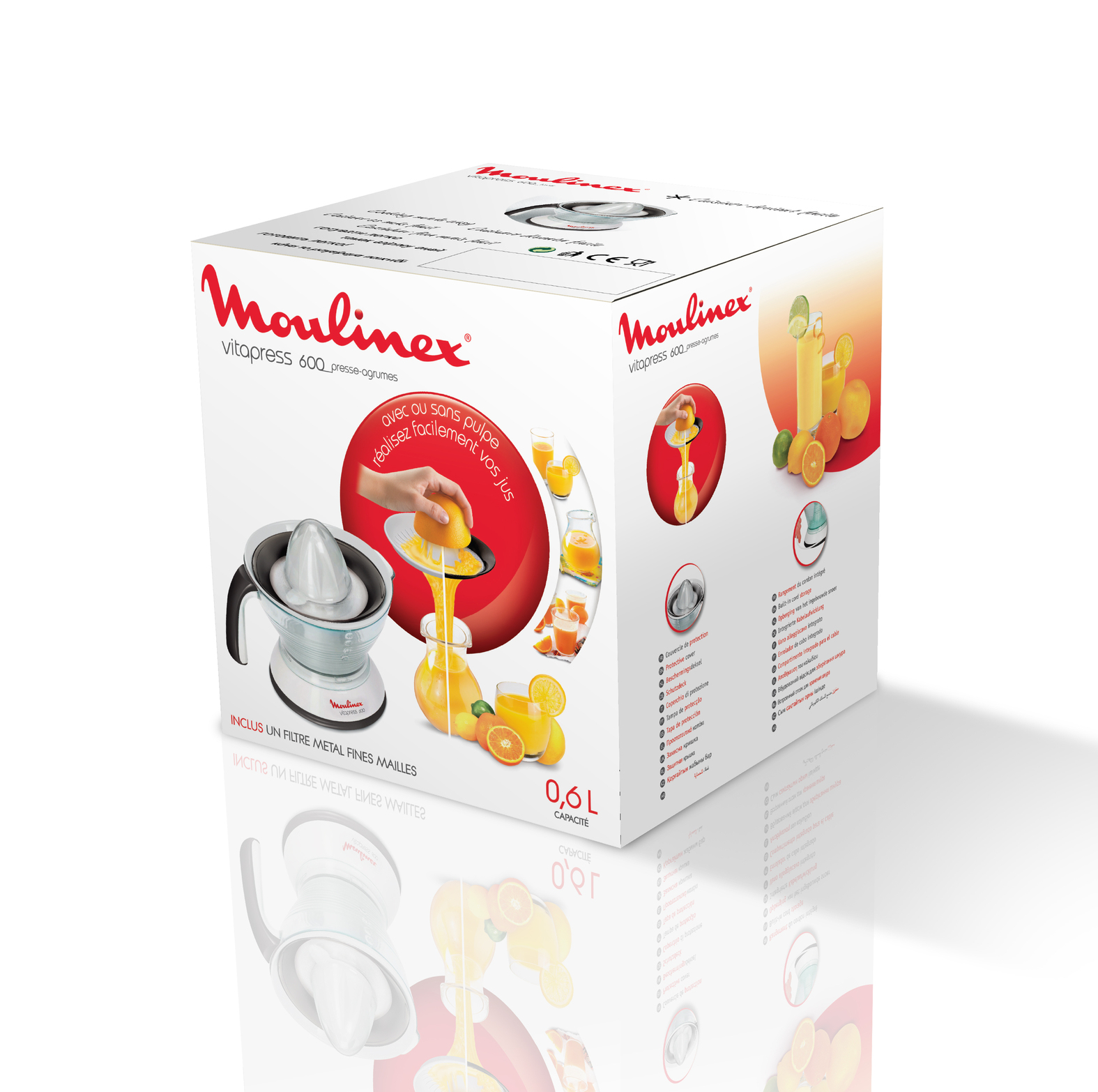 Voir la diapositive 4 : MOULINEX Presse agrume PC300B10 Vitapress 1000