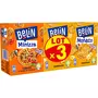 BELIN Biscuits crackers Monaco 2x100g + Minizza 85g 3 boîtes 285g