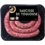 AUCHAN GOURMET Saucisse de Toulouse 700g