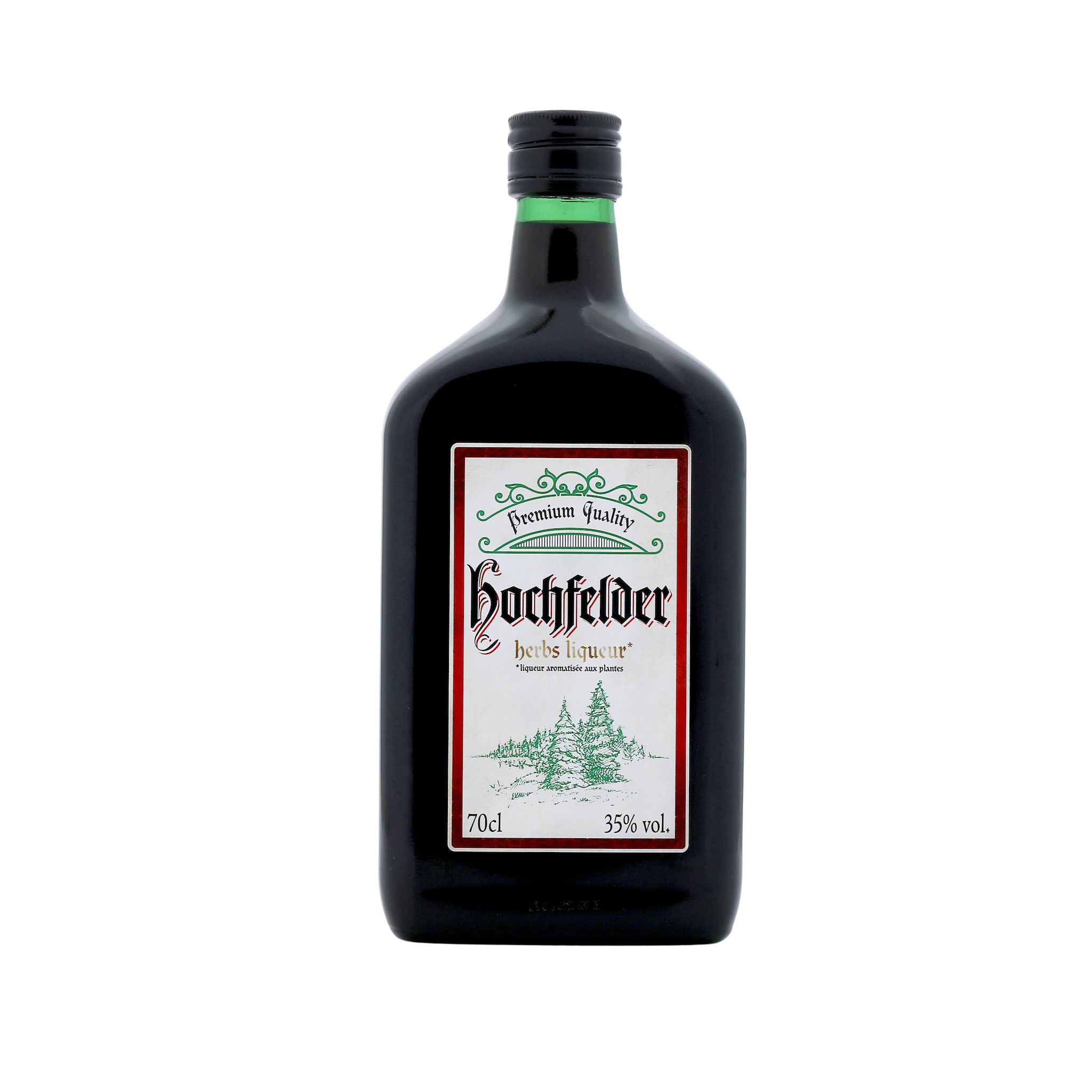 Voir la diapositive 2 : HOCHFELDER Liqueur de plantes 35% 70cl