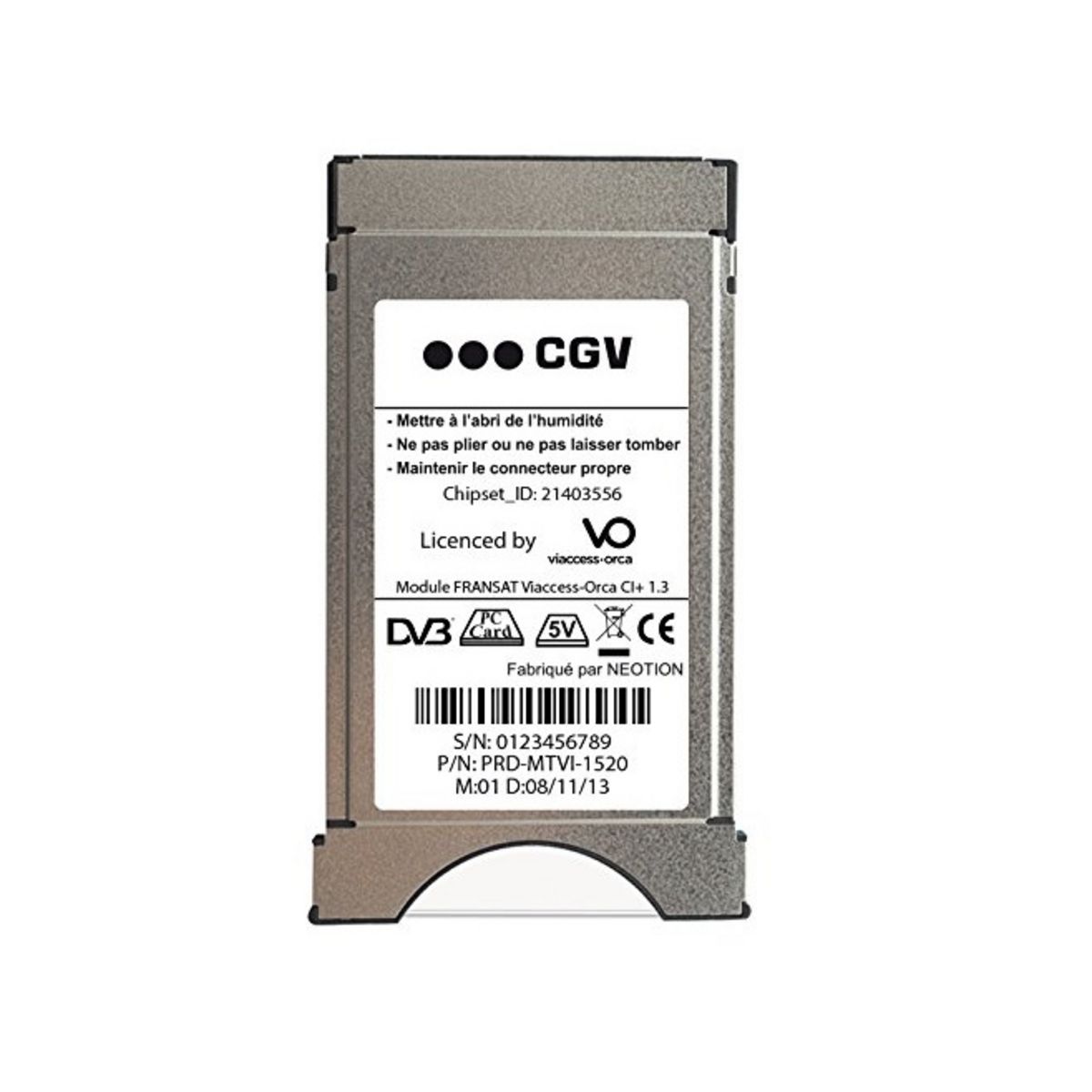 C.G.V MOD E-SAT HD-W - Décodeur TNT satellite