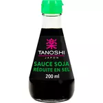 TANOSHI Sauce soja réduite en sel sans additifs en bouteille 1 pièce 200ml