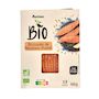 Voir la diapositive 2 : AUCHAN BIO Émincés de saumon fumé au bois de hêtre 7/9 pièces 100g