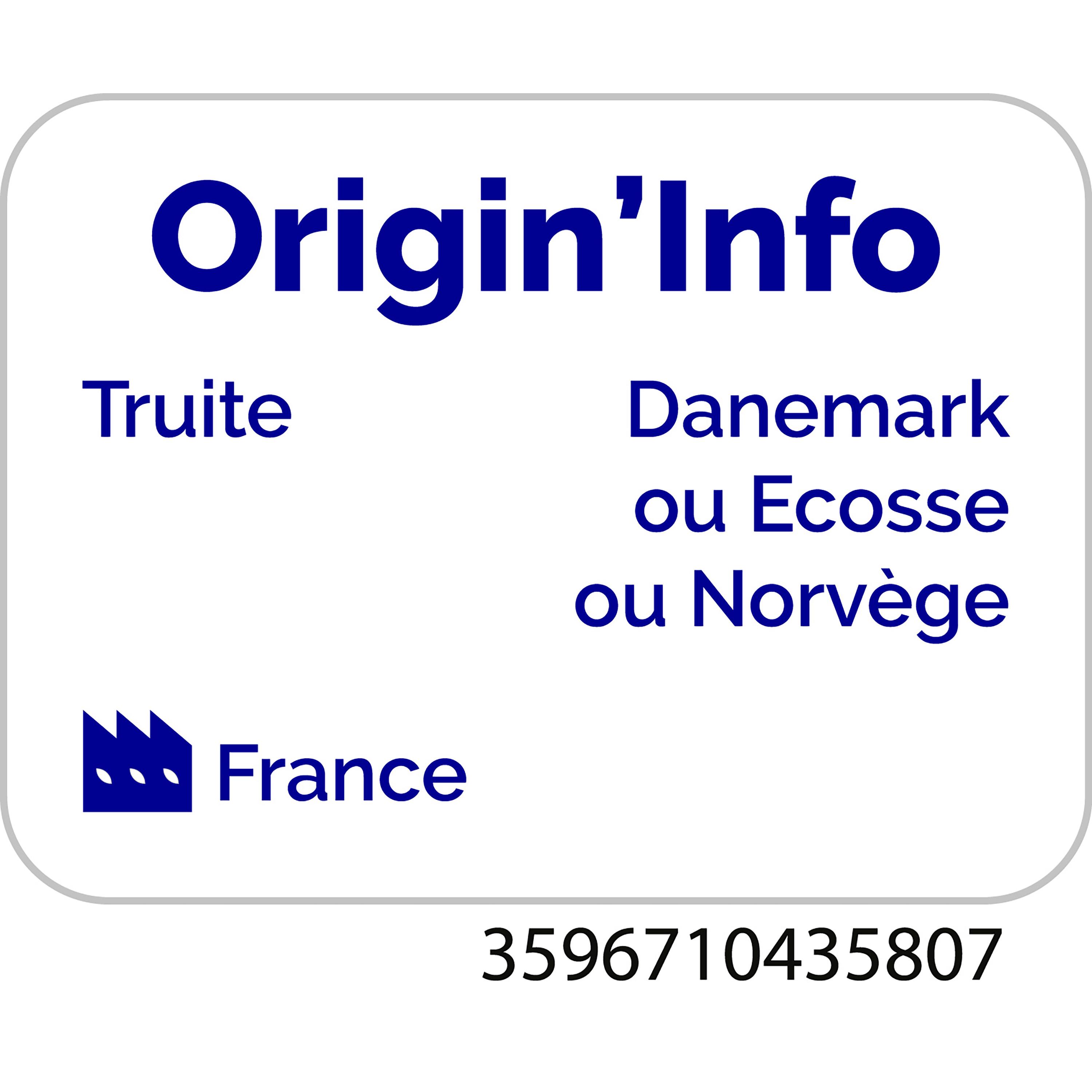Voir la diapositive 2 : AUCHAN Emincés de truite fumé au bois de hêtre 6 pièces 100g