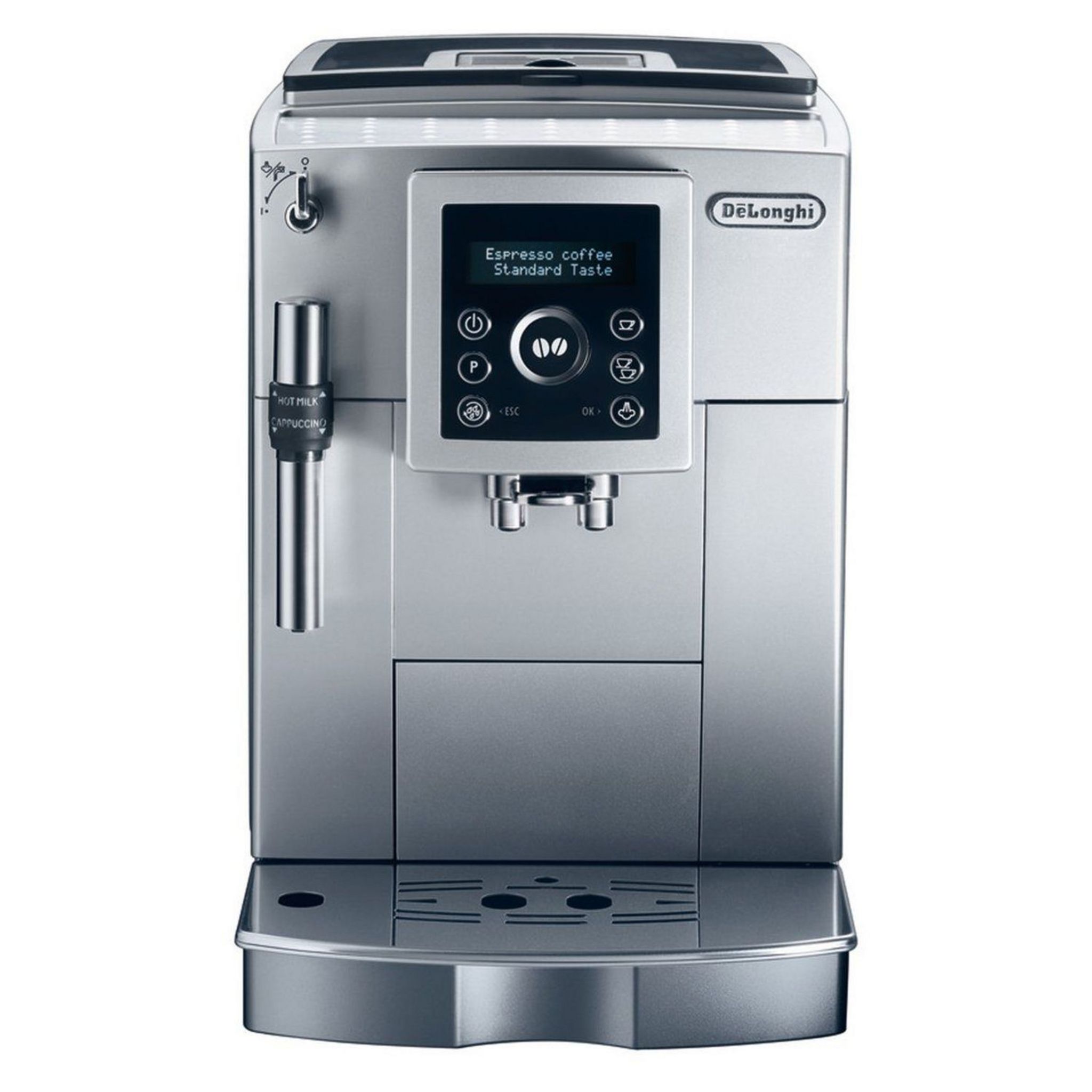 Voir la diapositive 3 : DELONGHI Machine à café expresso avec broyeur ECAM 23.440.SB - Inox