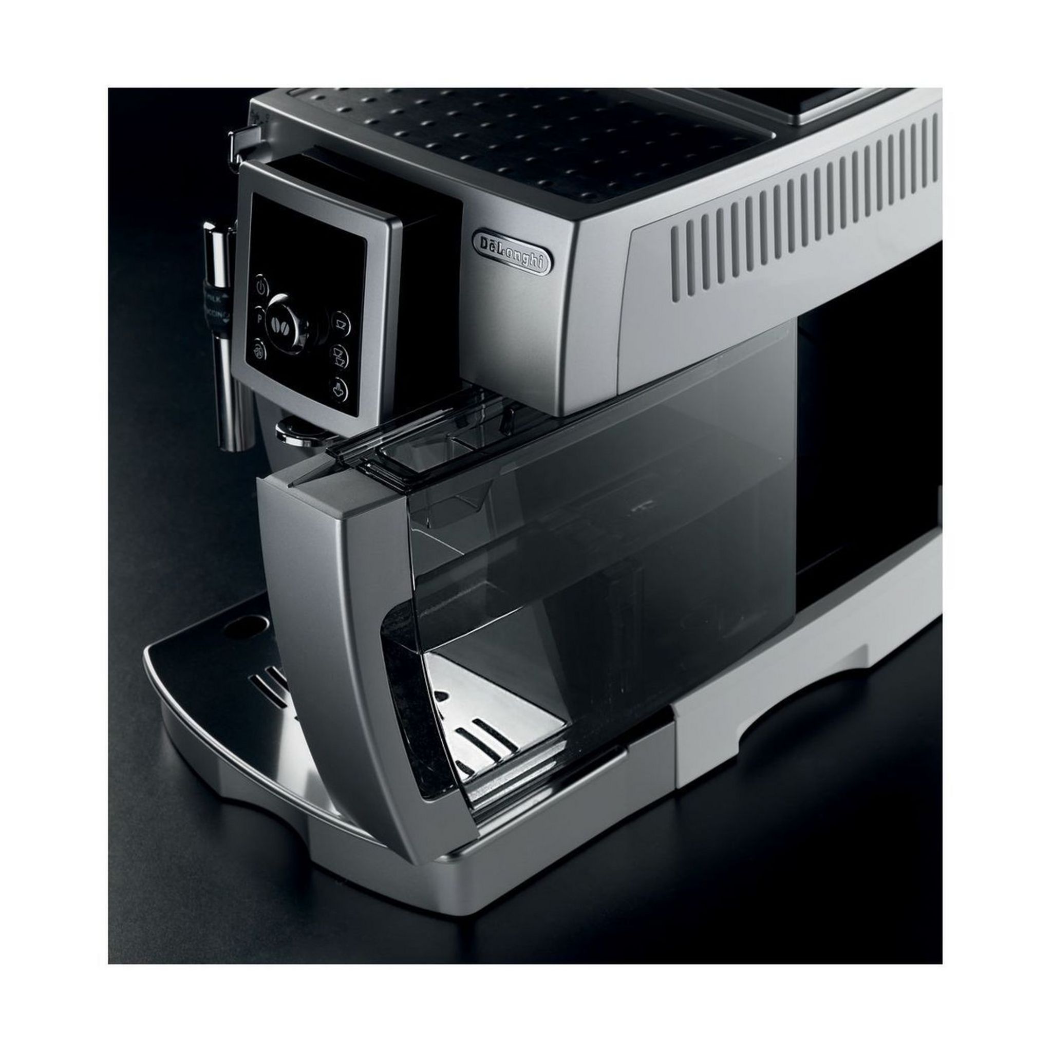 Voir la diapositive 4 : DELONGHI Machine à café expresso avec broyeur ECAM 23.440.SB - Inox