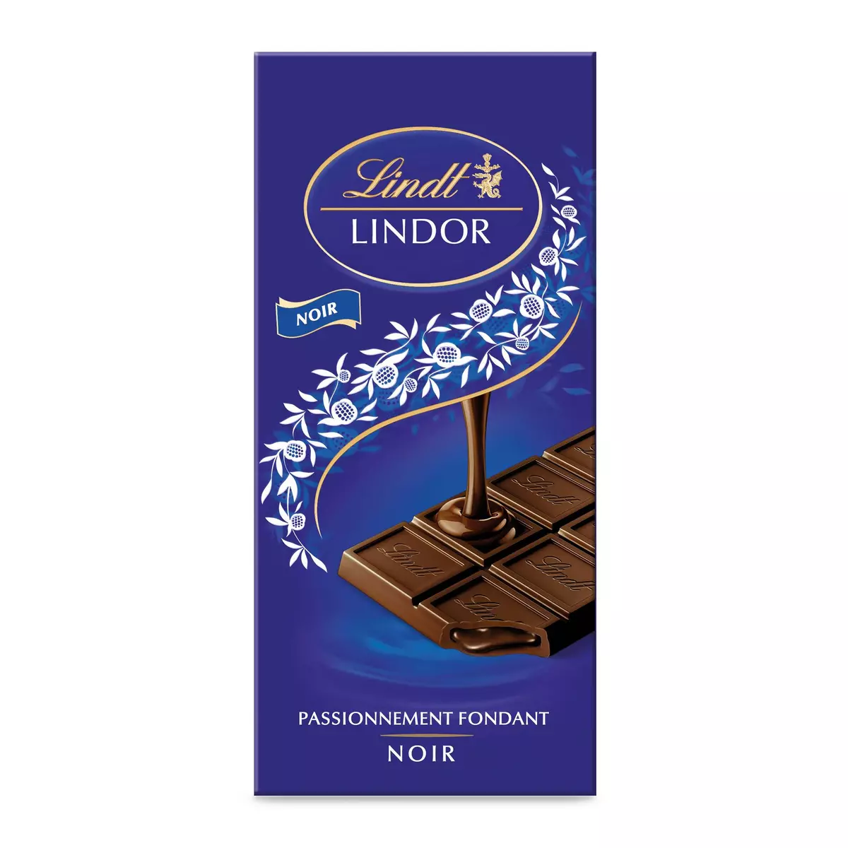 LINDT Lindor tablette de chocolat noir 1 pièce 145g