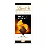 Excellence LINDT Excellence tablette de chocolat noir dégustation et orange intense