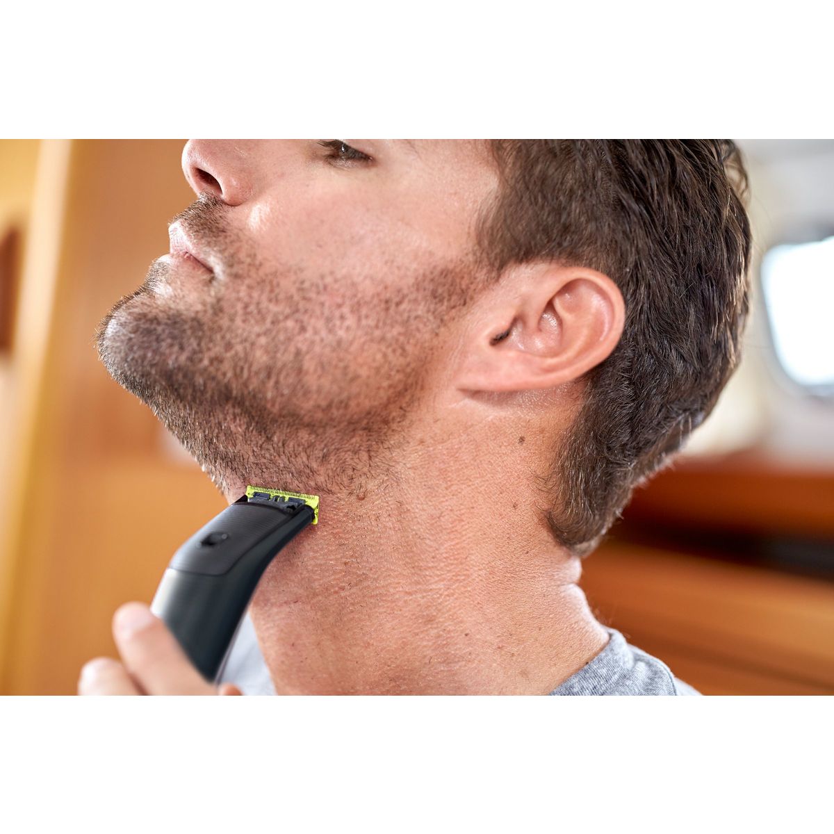 PHILIPS Tondeuse barbe sans fil QP6510/20 OneBlade Pro - Noir