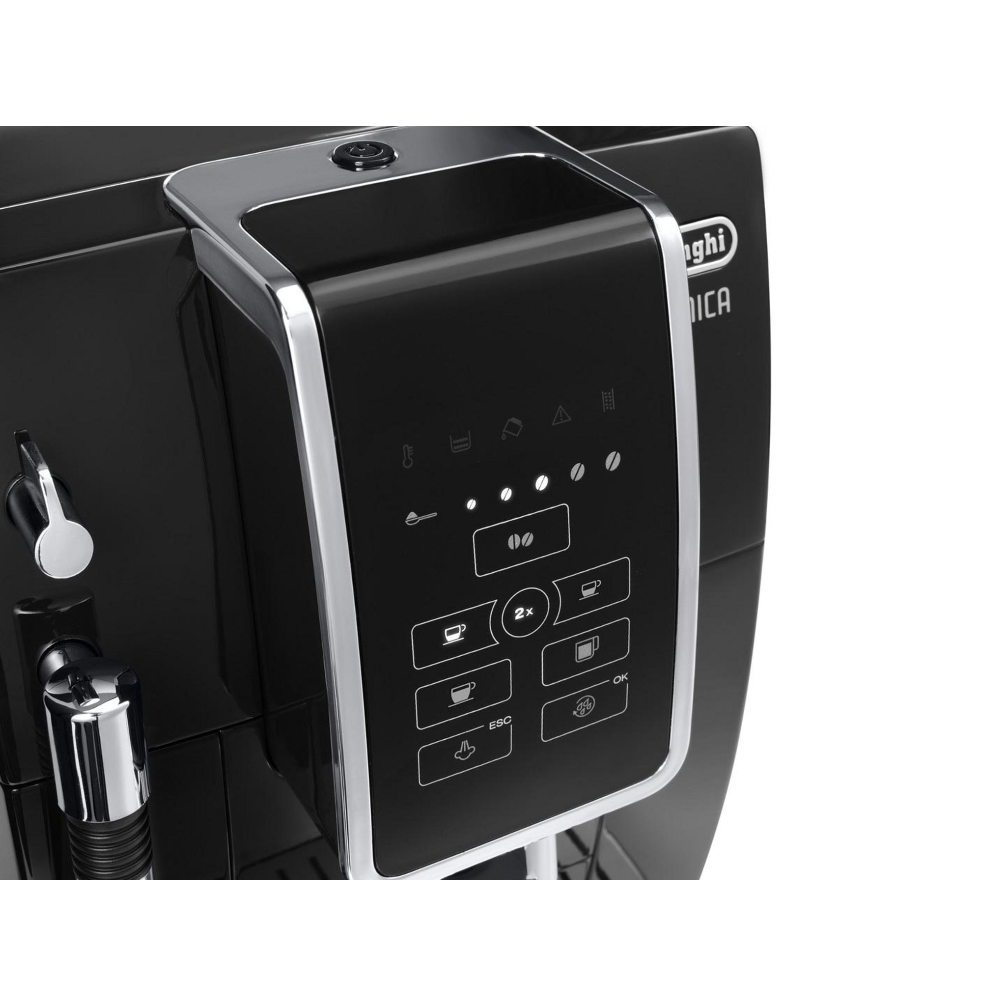 Voir la diapositive 4 : DELONGHI Machine à café expresso avec broyeur FEB 35.15.B Dinamica - Noir