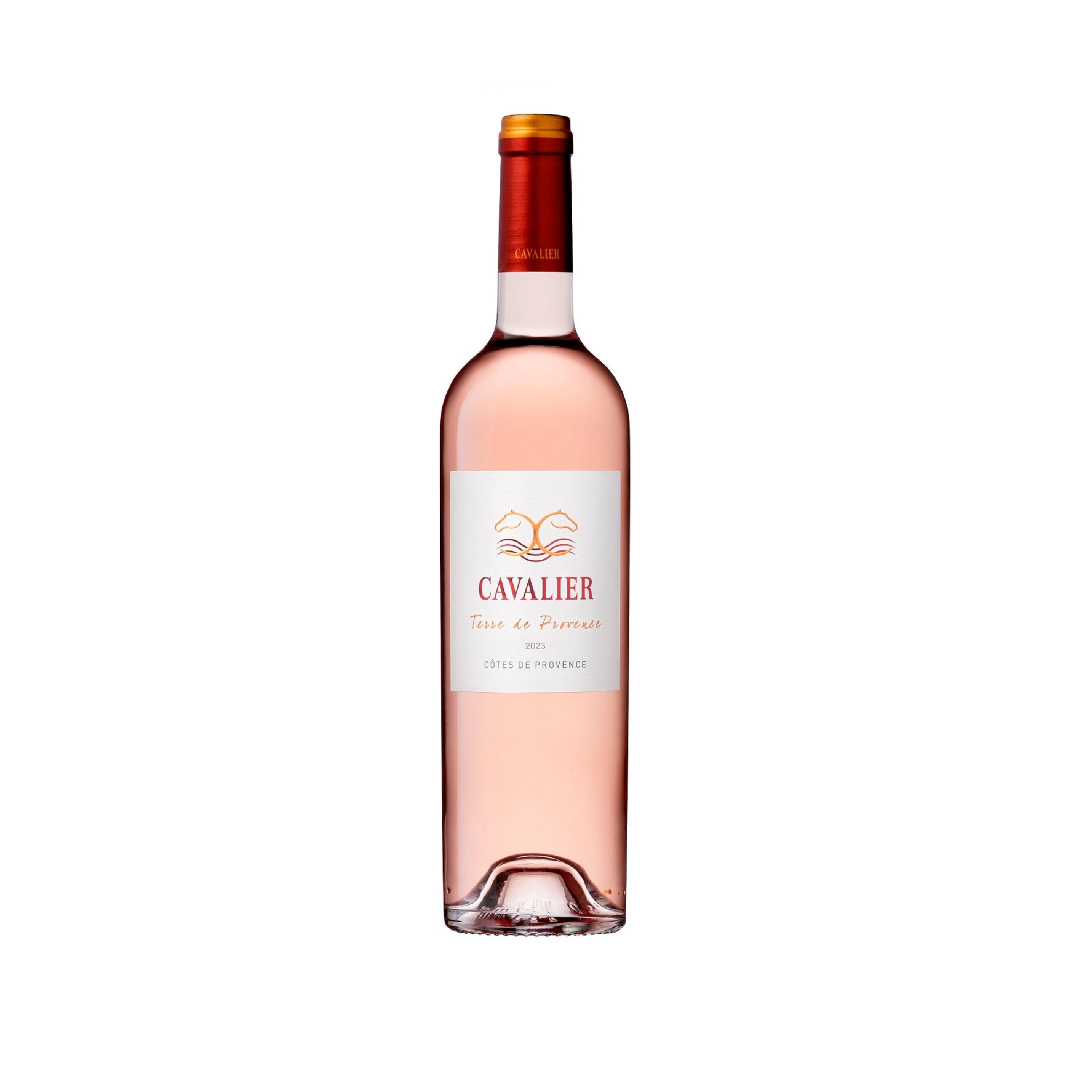 Voir la diapositive 2 : AOP Côtes-de-Provence Château Cavalier rosé 75cl