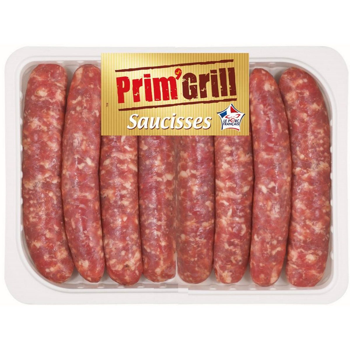 PRIM'GRILL Saucisse de Toulouse 1kg