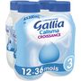 Voir la diapositive 3 : GALLIA Calisma lait de croissance 3 liquide sans sucres ajoutés dès 12 mois 4x500ml