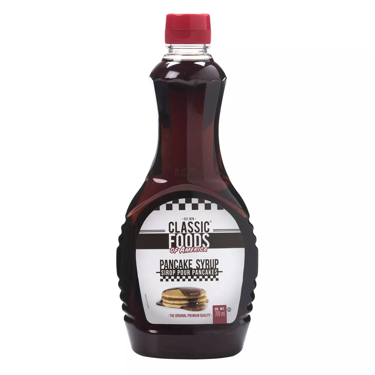 CLASSIC FOODS OF AMERICA Sirop pour pancakes 709ml