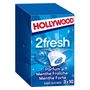 Voir la diapositive 2 : HOLLYWOOD 2 fresh chewing-gums sans sucres menthe fraîche et forte 3x10 dragées 66g