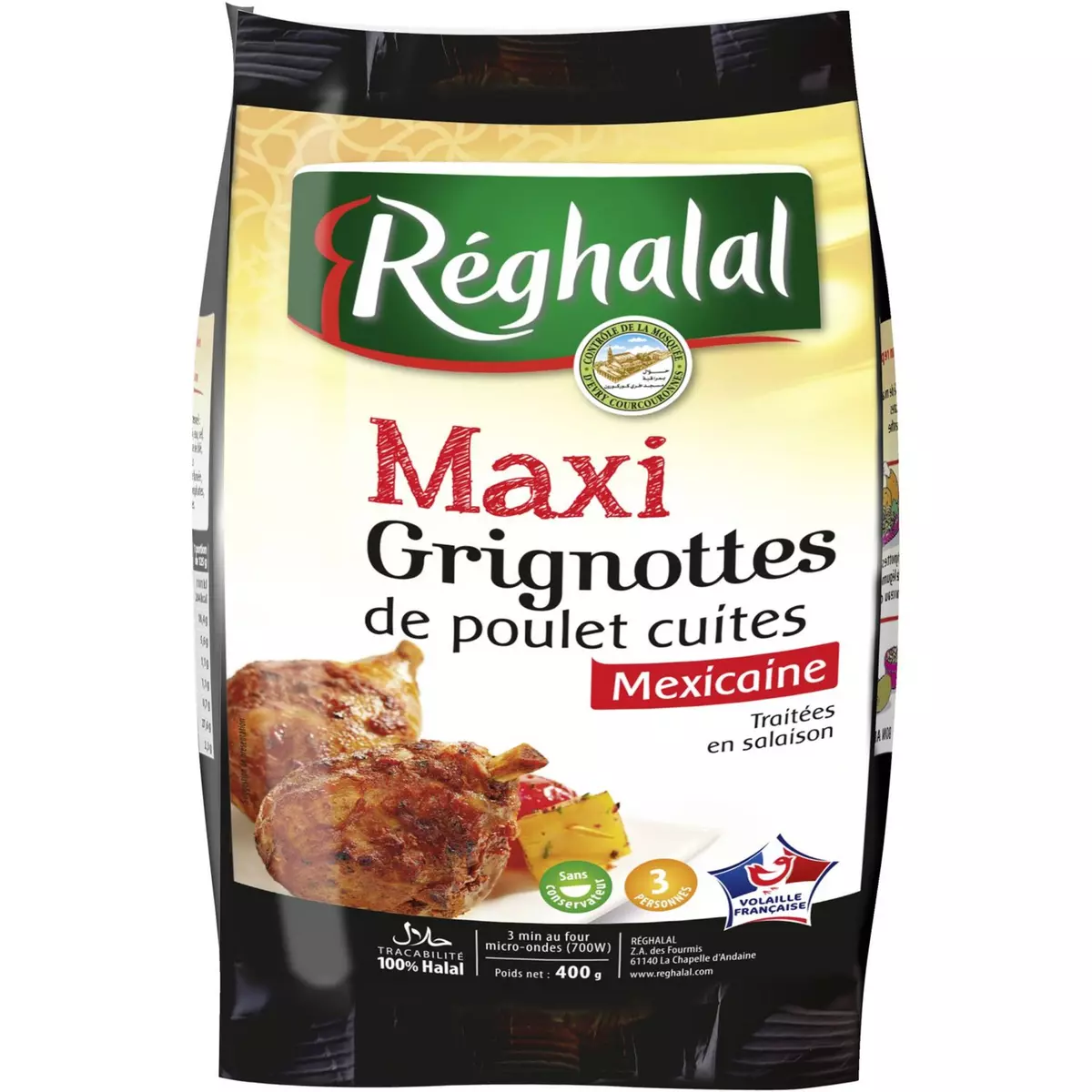 REGHALAL Maxi grignotte mexicaine halal 400g