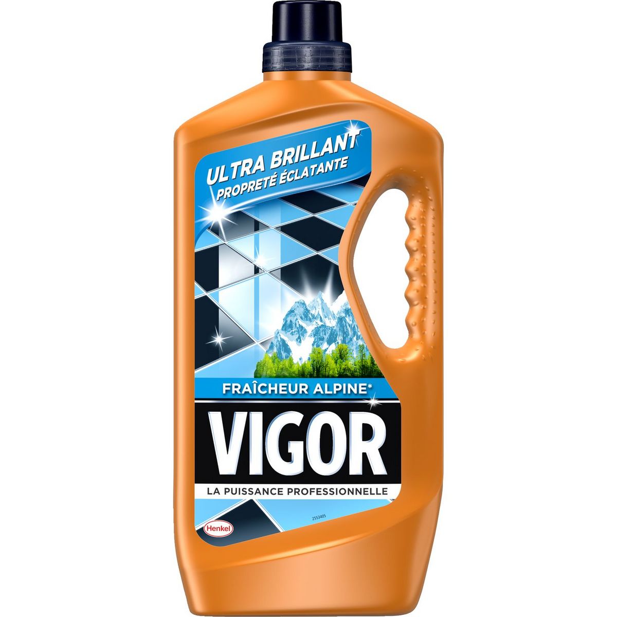 VIGOR Nettoyant sol spécial brillance fraîcheur alpine 1,3l