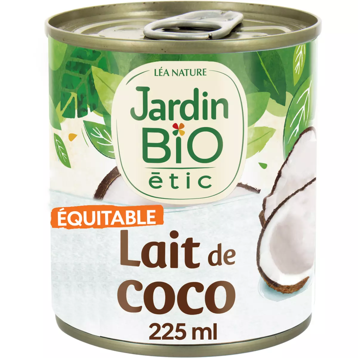 JARDIN BIO ETIC Lait de coco vegan en boîte 225ml