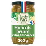 JARDIN BIO ETIC Haricots beurre extra-fins coupés en bocal 360g